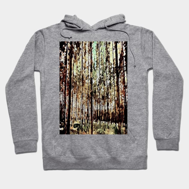 Abstract Woods Hoodie by Banyu_Urip